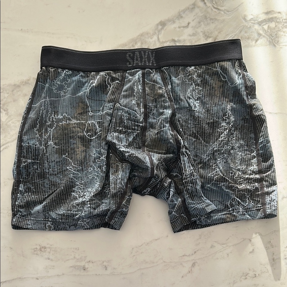 Saxx Black Boxer Briefs Ultimate Comfort